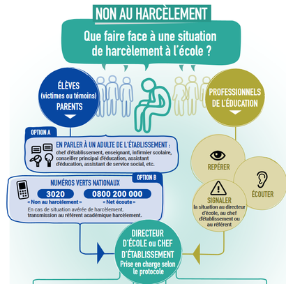 Que faire face à une situation de harcèlement à l'école ? Que faire face à une situation de harcèlement à l'école ?