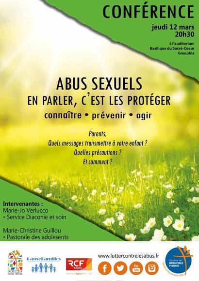 Conférence abus sexuels Conférence abus sexuels