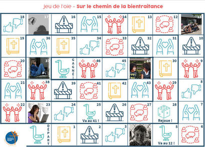Jeu de l'oie "Sur les chemin de la bientraitance" Jeu de l'oie "Sur les chemin de la bientraitance"
